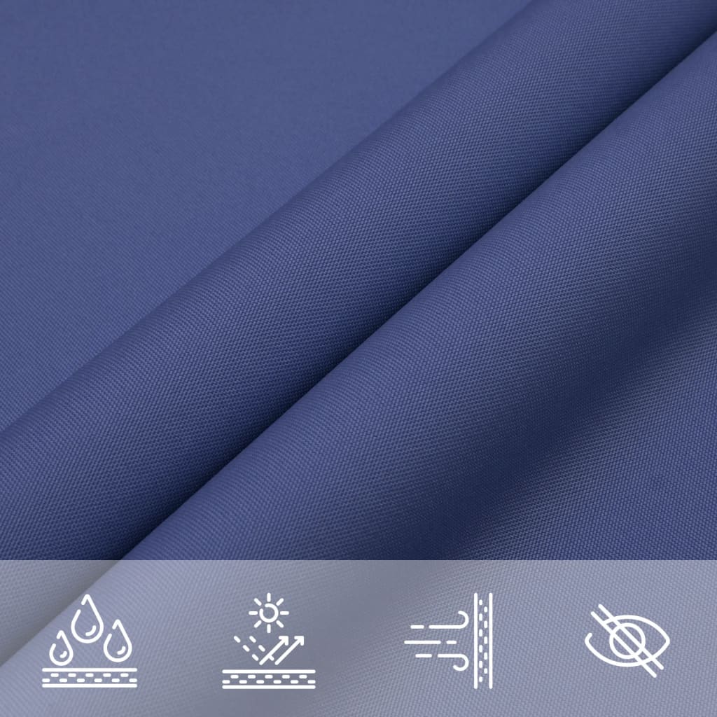 Parasole a Vela Oxford Rettangolare 4x7 m Blu