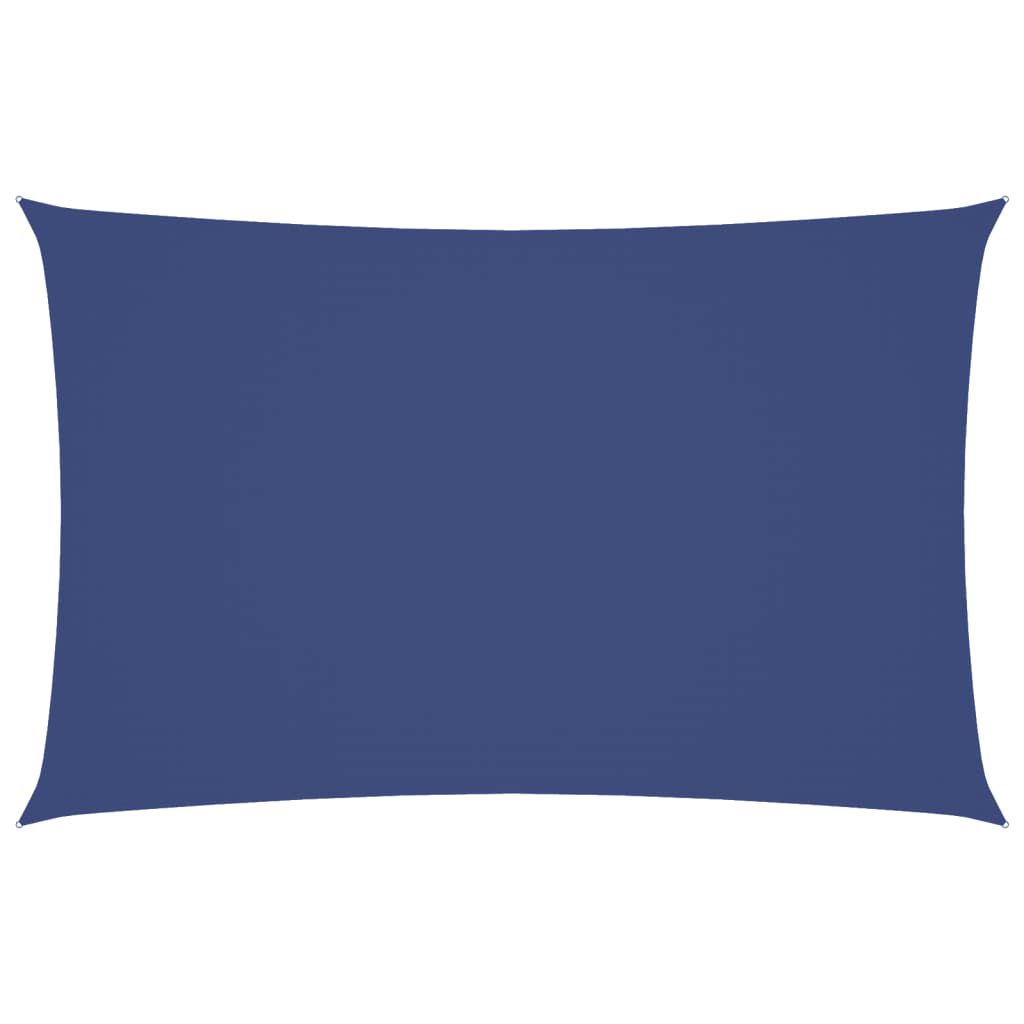 Parasole a Vela Oxford Rettangolare 5x8 m Blu