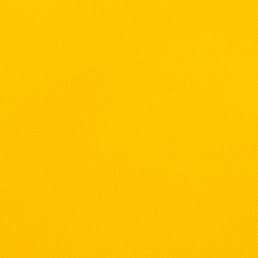 Parasole a Vela in Tela Oxford Quadrata 6x6 m Giallo