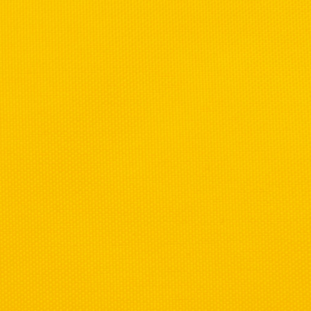 Parasole a Vela Oxford Rettangolare 2x2,5 m Giallo