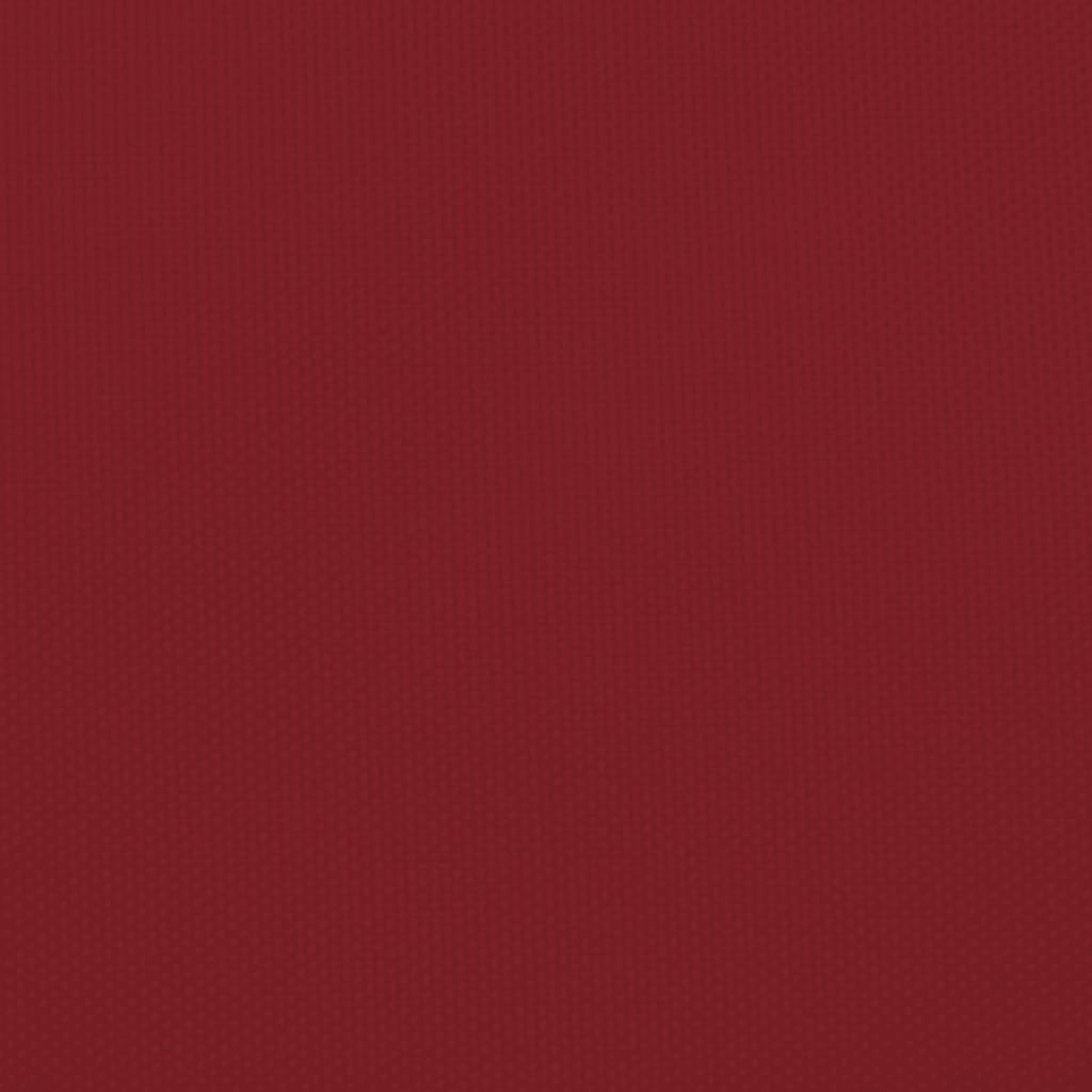 Parasole a Vela Oxford Rettangolare 3x6 m Rosso