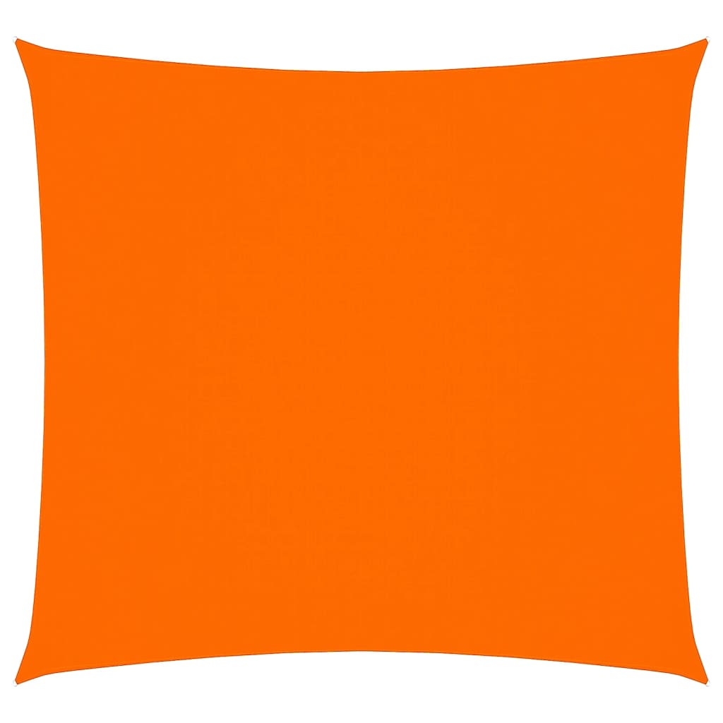 Vela Parasole in Tela Oxford Quadrata 3,6x3,6 m Arancione