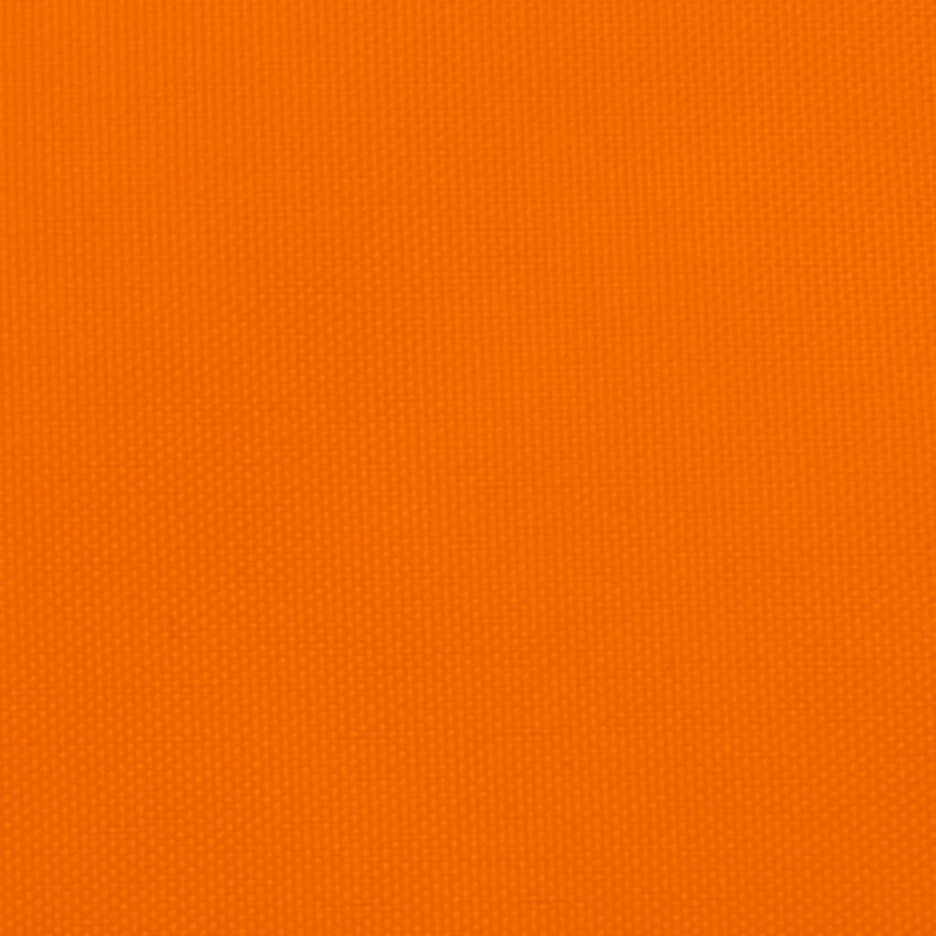 Vela Parasole in Tela Oxford Quadrata 5x5 m Arancione