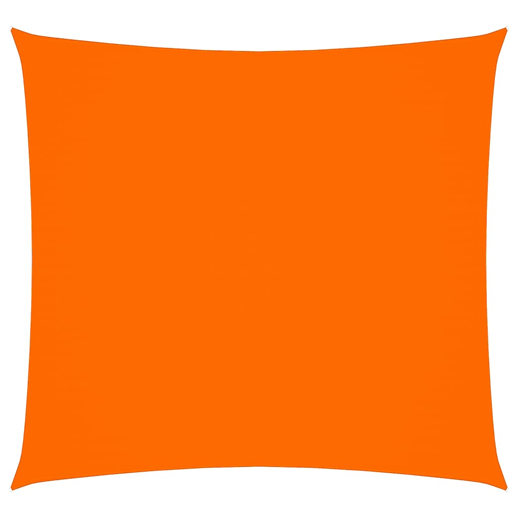Parasole a Vela in Tela Oxford Quadrata 6x6 m Arancione