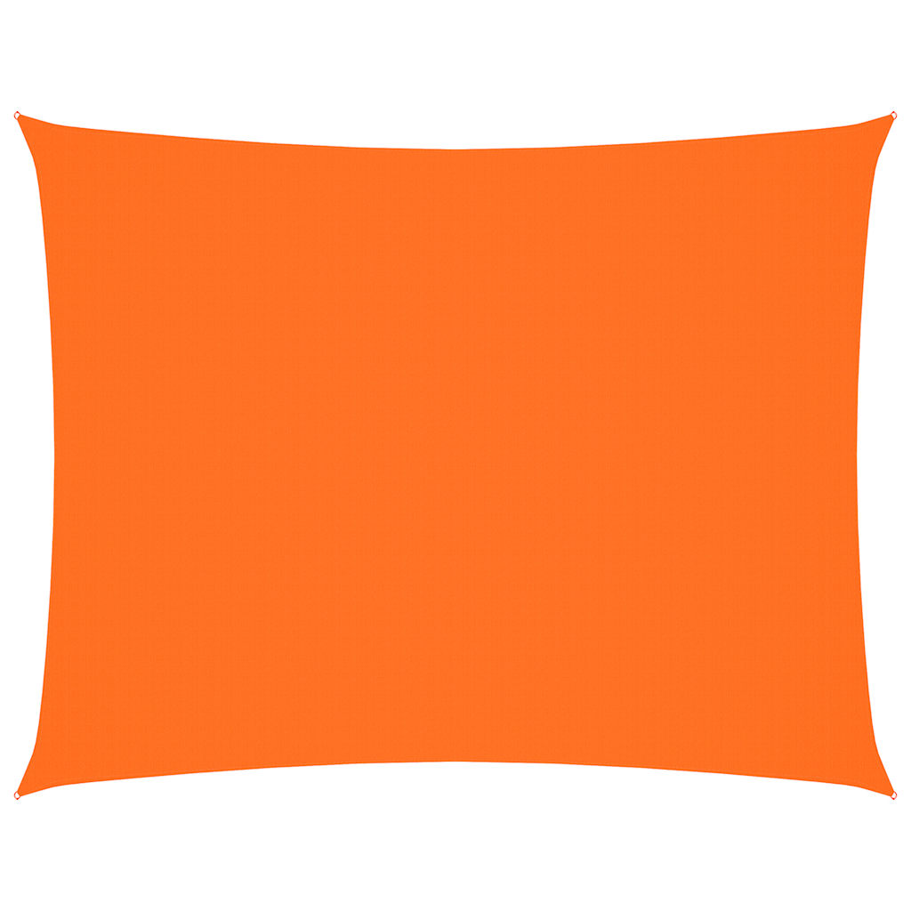 Parasole a Vela Oxford Rettangolare 2x3,5 m Arancione