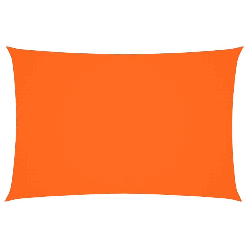 Parasole a Vela Oxford Rettangolare 2x4 m Arancione