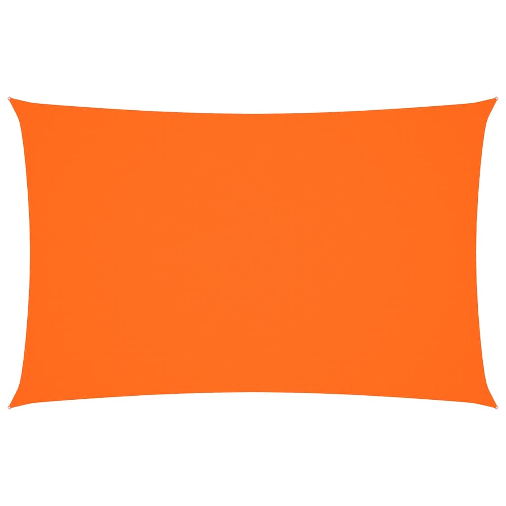 Parasole a Vela Oxford Rettangolare 2x5 m Arancione