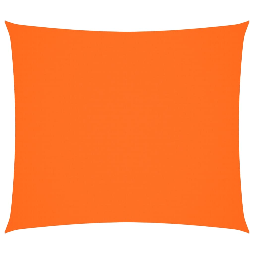 Parasole a Vela Oxford Rettangolare 2,5x3 m Arancione