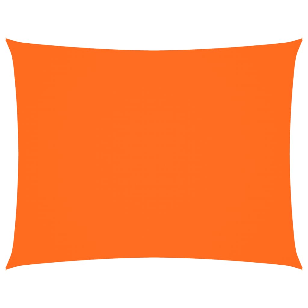 Parasole a Vela Oxford Rettangolare 2,5x3,5 m Arancione