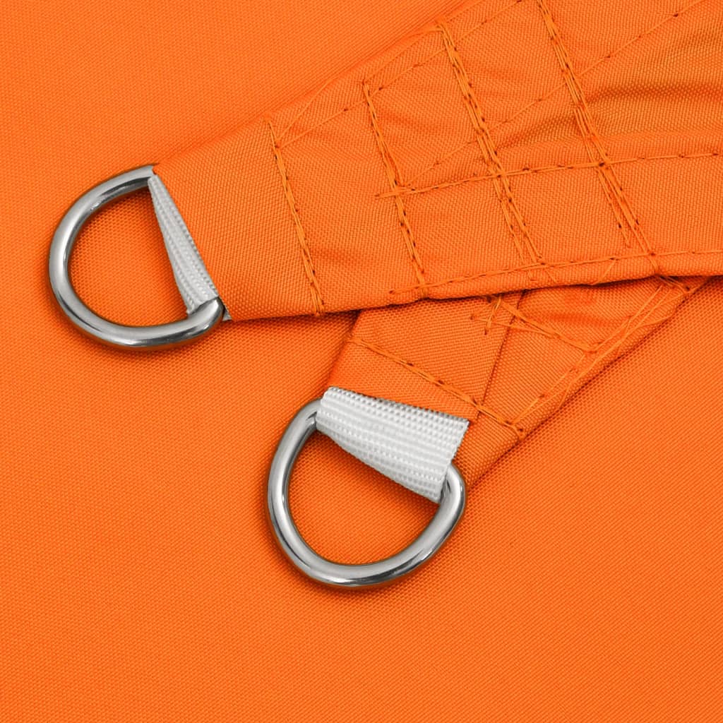 Parasole a Vela Oxford Rettangolare 2,5x4 m Arancione