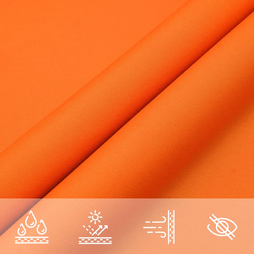 Parasole a Vela Oxford Rettangolare 2,5x4 m Arancione