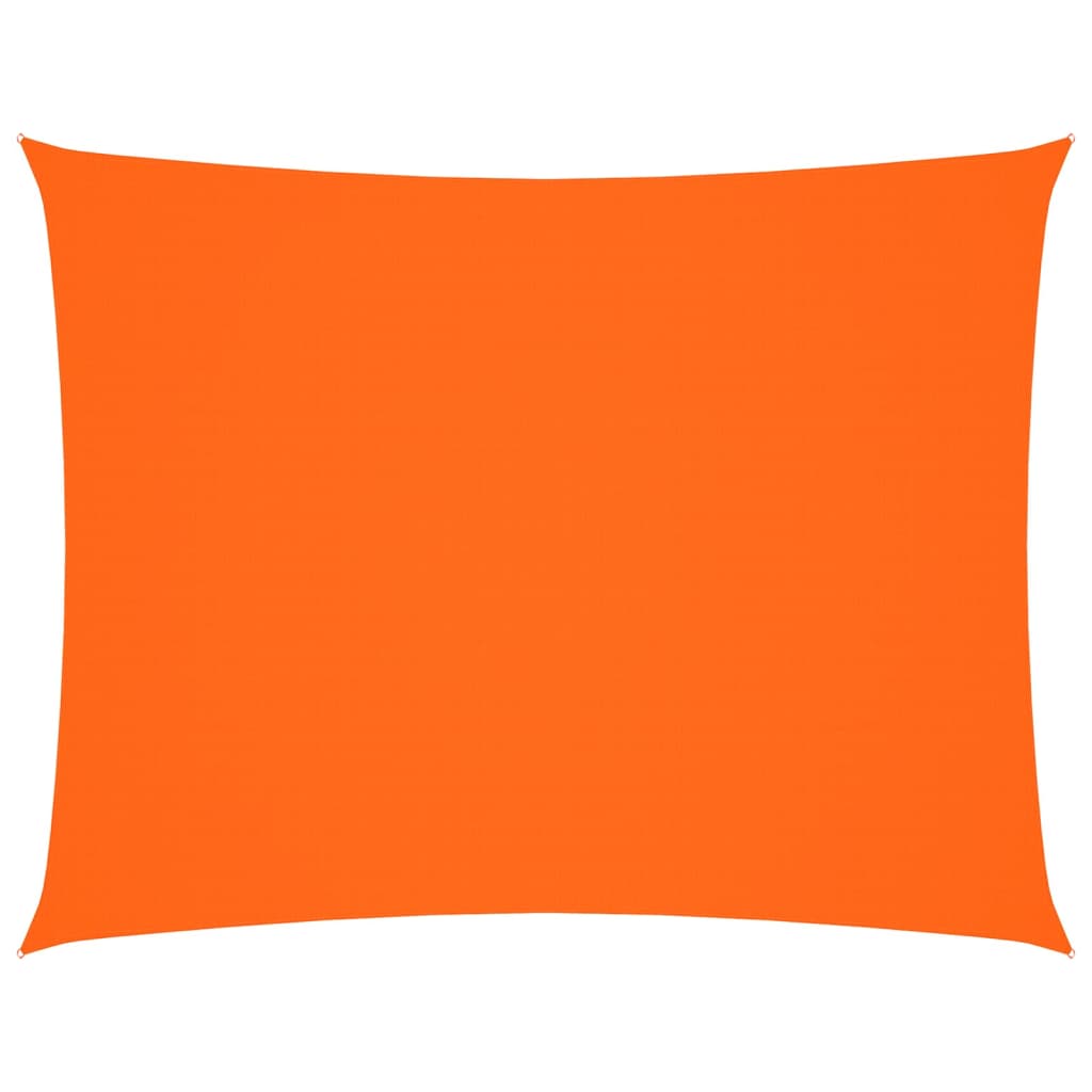 Parasole a Vela Oxford Rettangolare 4x5 m Arancione