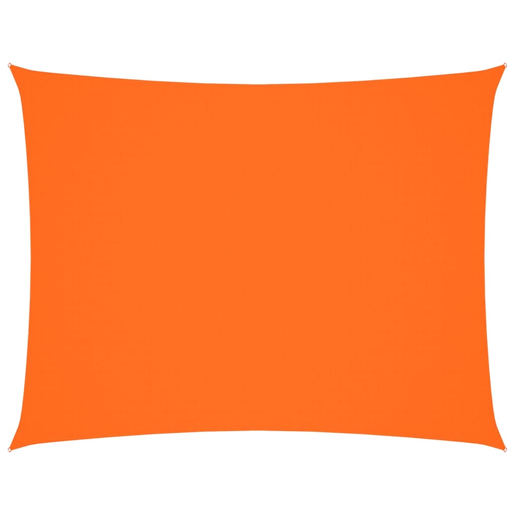 Parasole a Vela Oxford Rettangolare 4x6 m Arancione