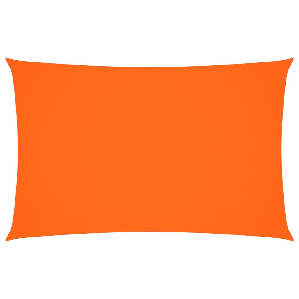 Parasole a Vela Oxford Rettangolare 5x8 m Arancione