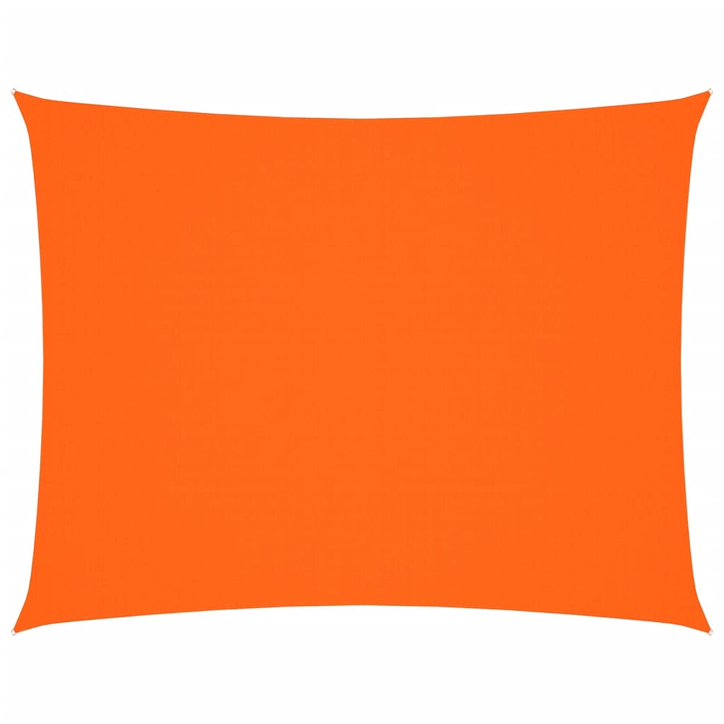 Parasole a Vela Oxford Rettangolare 6x7 m Arancione