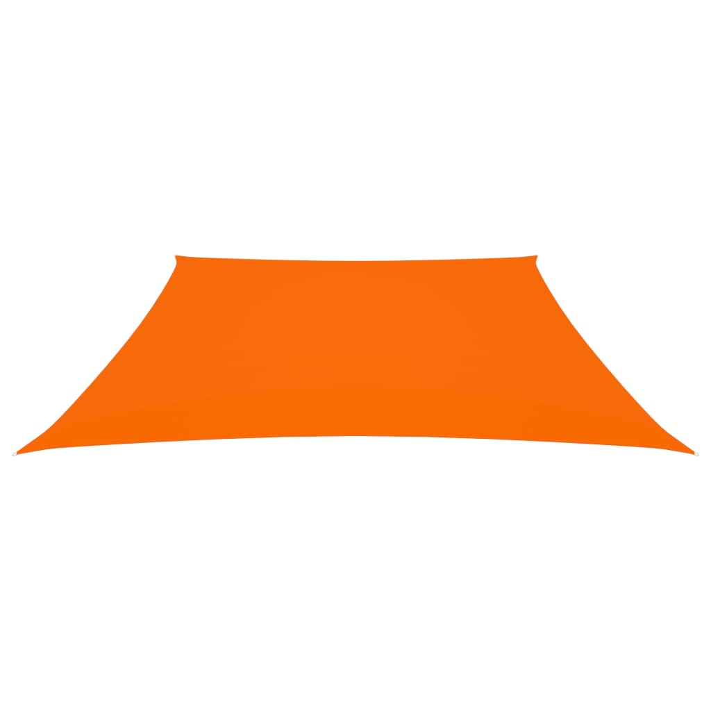 Parasole a Vela in Tela Oxford a Trapezio 3/4x3 m Arancione