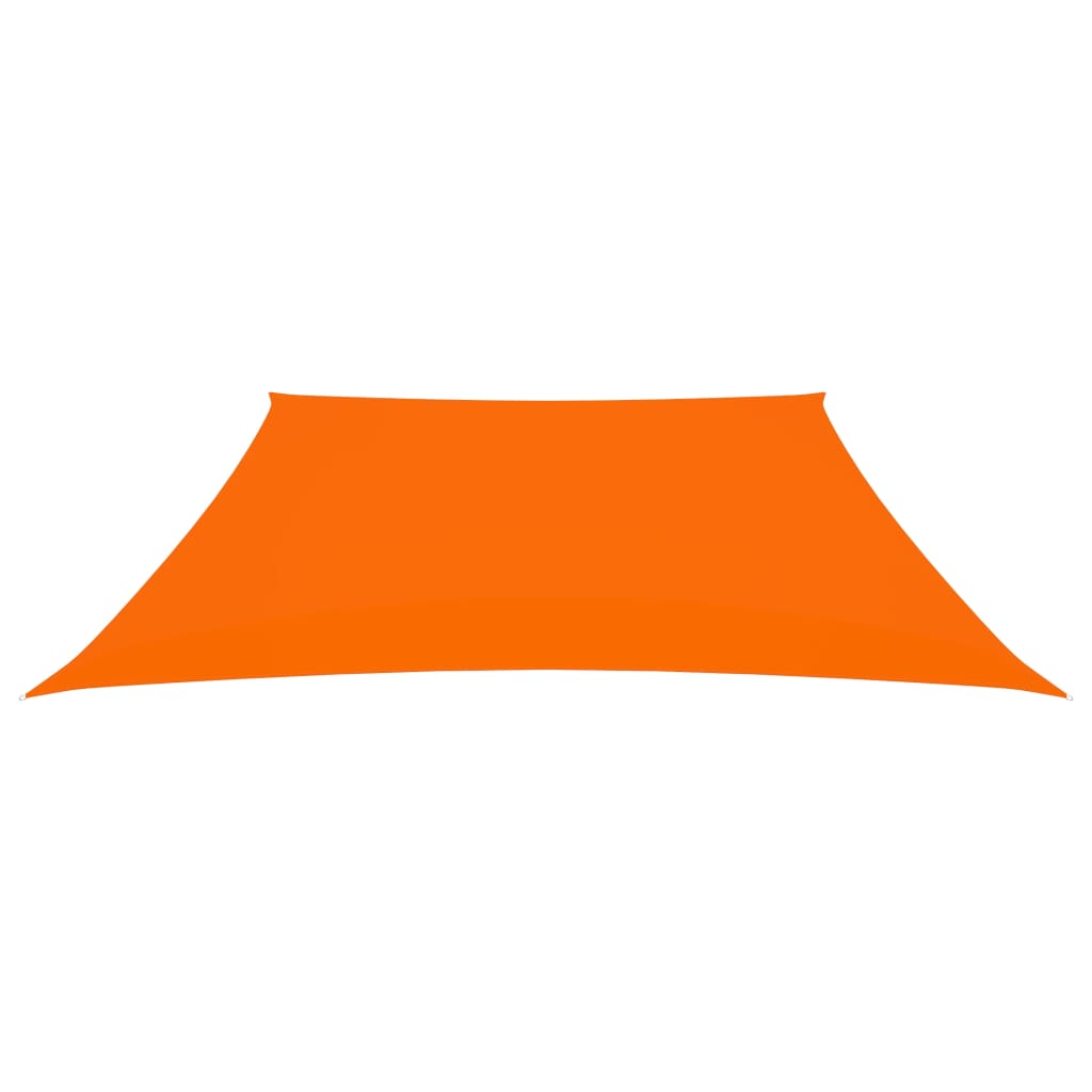 Parasole a Vela in Tela Oxford a Trapezio 3/5x4 m Arancione