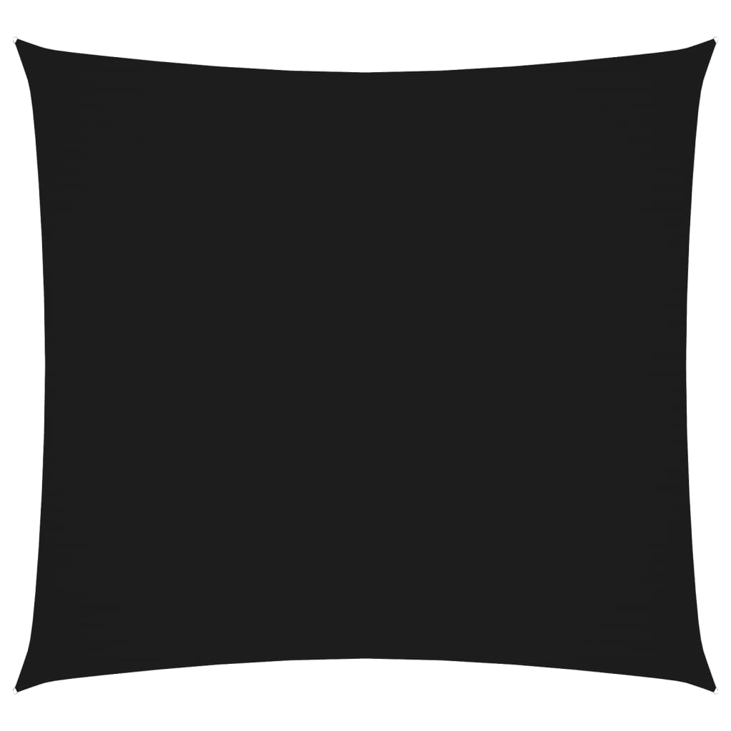 Vela Parasole in Tela Oxford Quadrata 2,5x2,5 m Nera