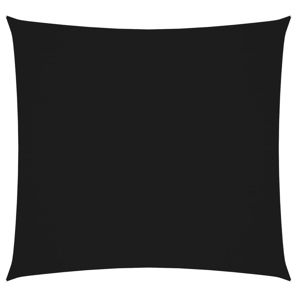 Vela Parasole in Tela Oxford Quadrata 6x6 m Nera