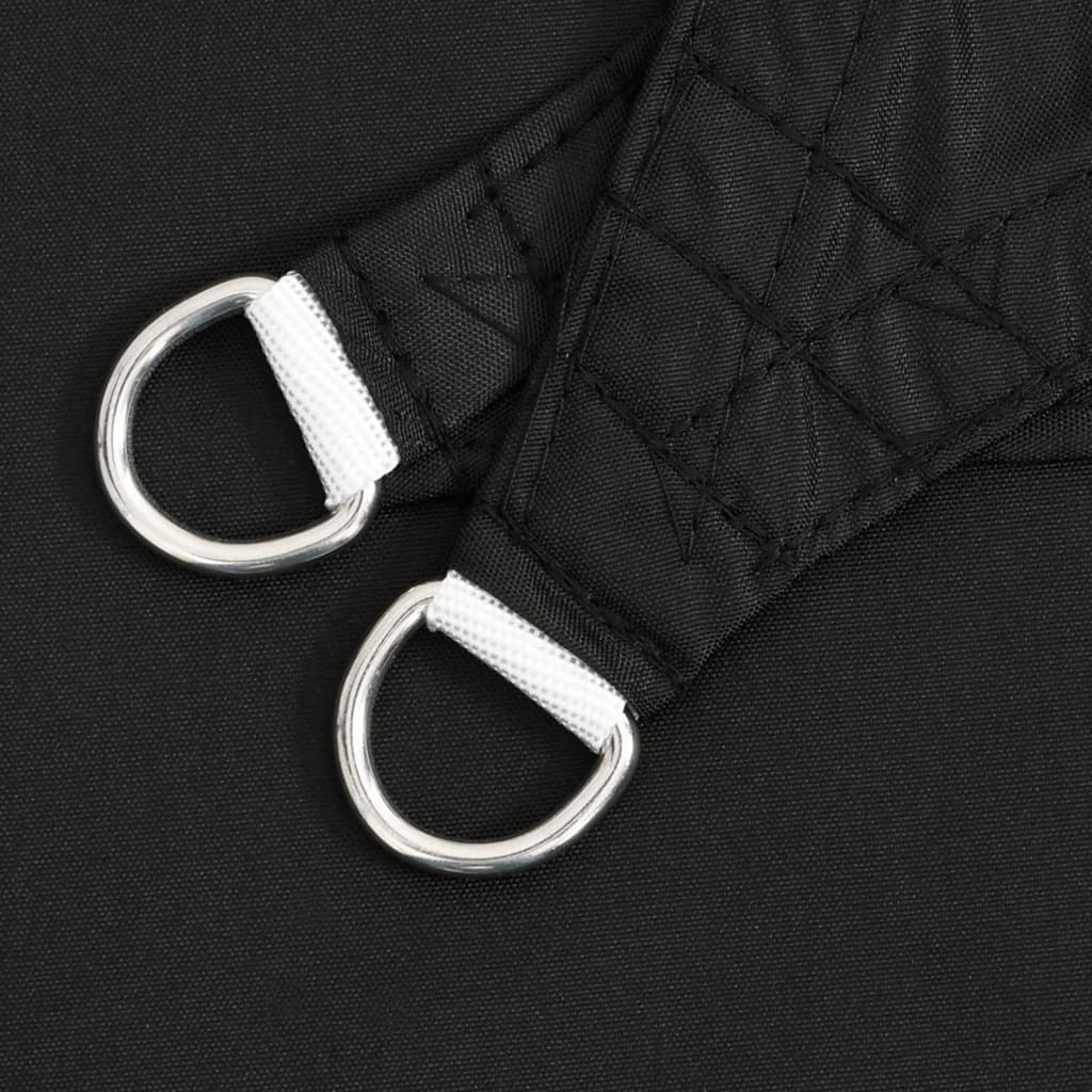 Parasole a Vela Oxford Rettangolare 2,5x3,5 m Nero