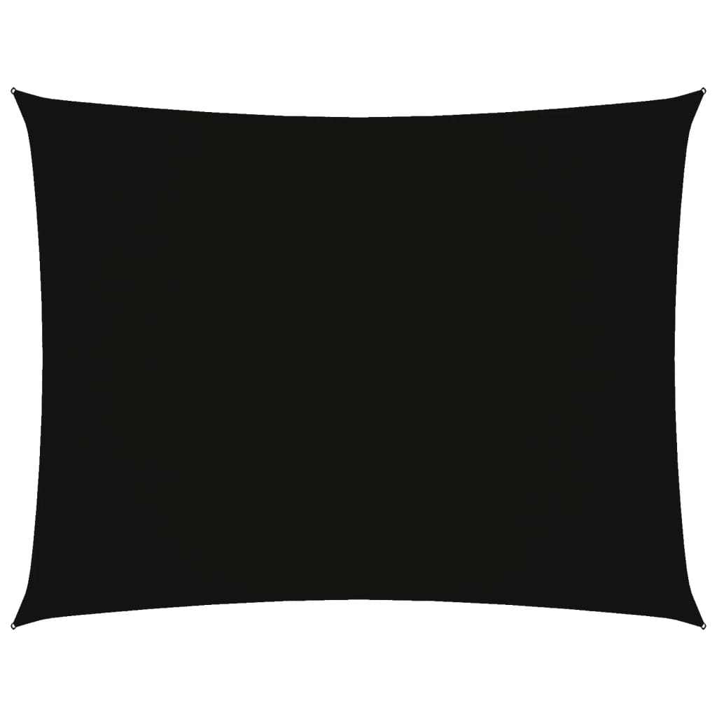 Parasole a Vela Oxford Rettangolare 2,5x4 m Nero