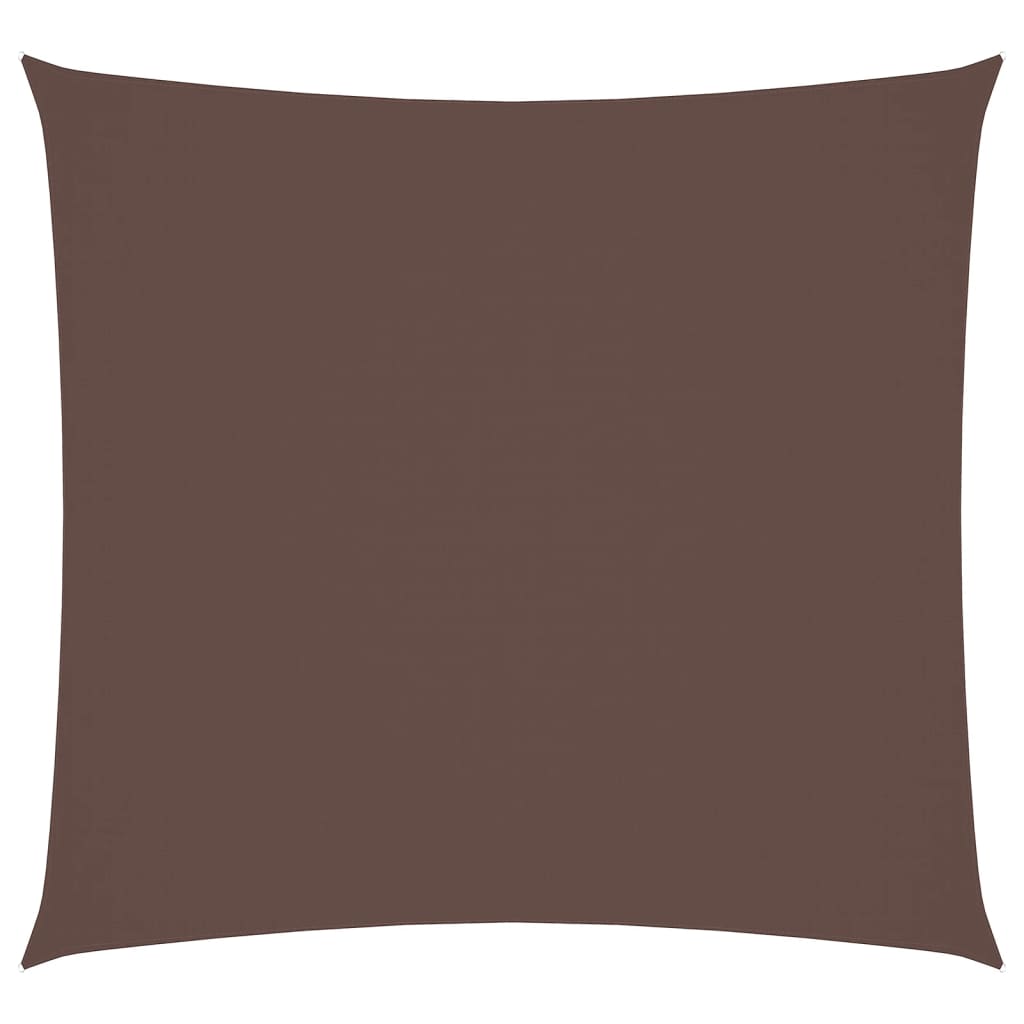 Vela Parasole in Tela Oxford Quadrata 2x2 m Marrone