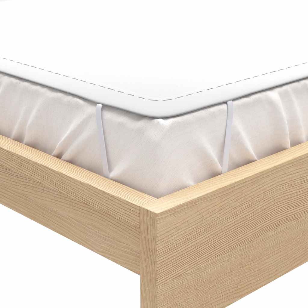 Coprimaterasso Impermeabili 2 pz in Cotone 70x140 cm Bianchi