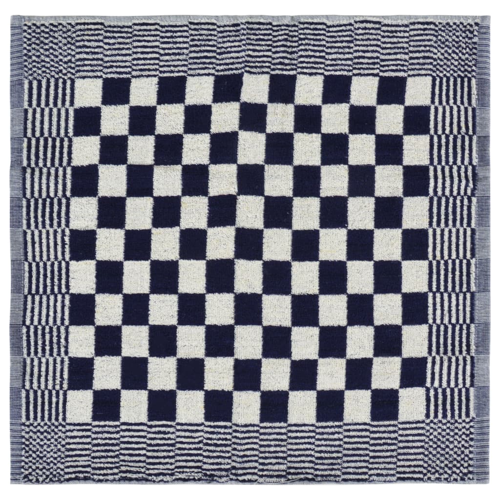 Set Strofinacci 20 pz in Cotone Blu e Bianco
