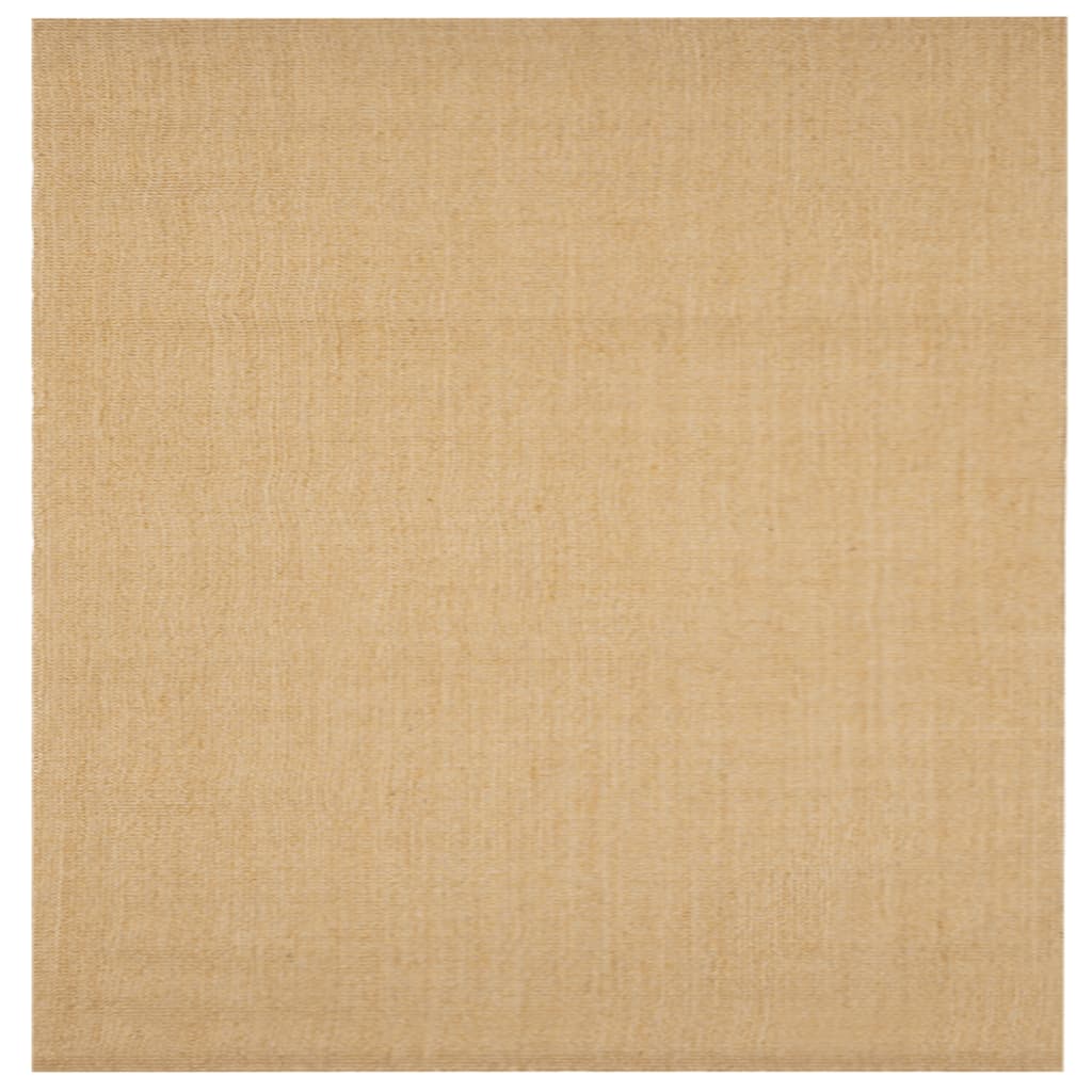 Tappeto in Sisal Naturale 100 x 100 cm