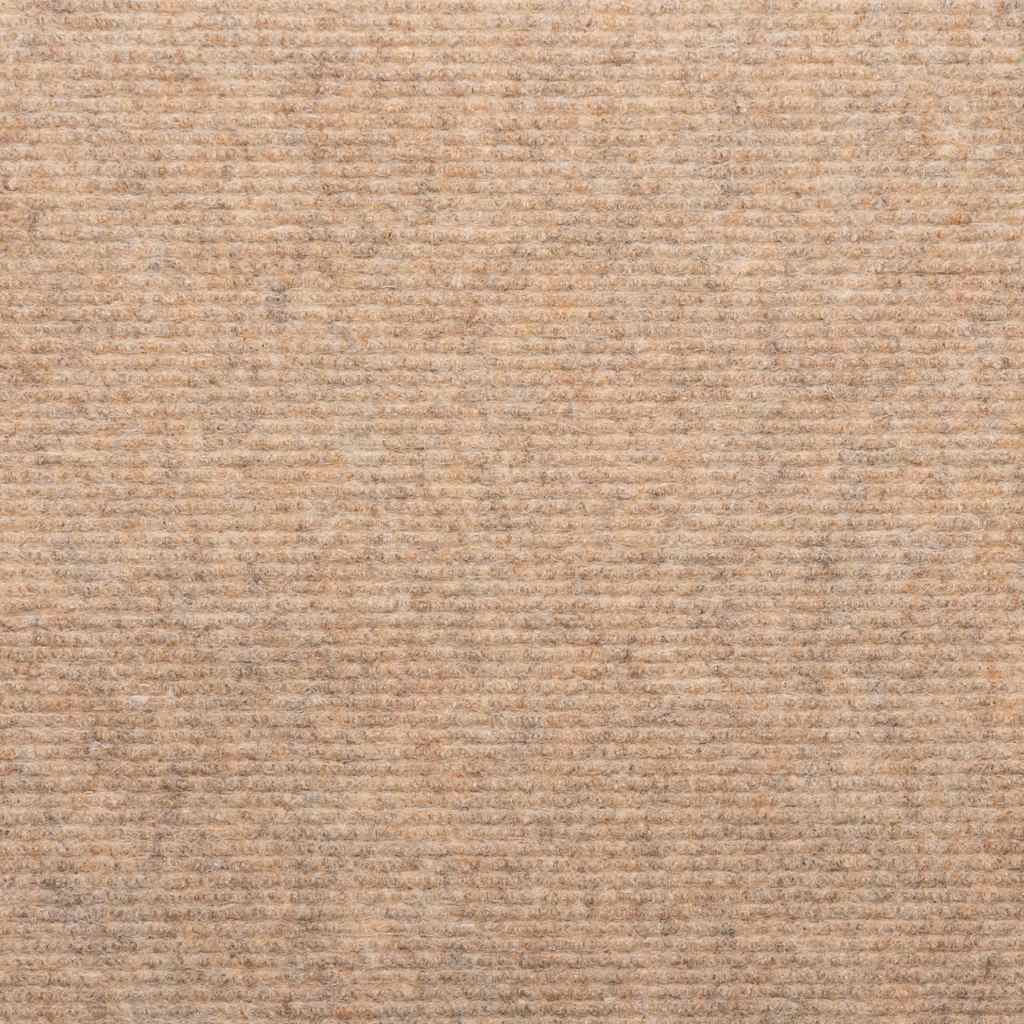 Tappeti Adesivi per Scale 15 pz 56x17x3 cm Beige