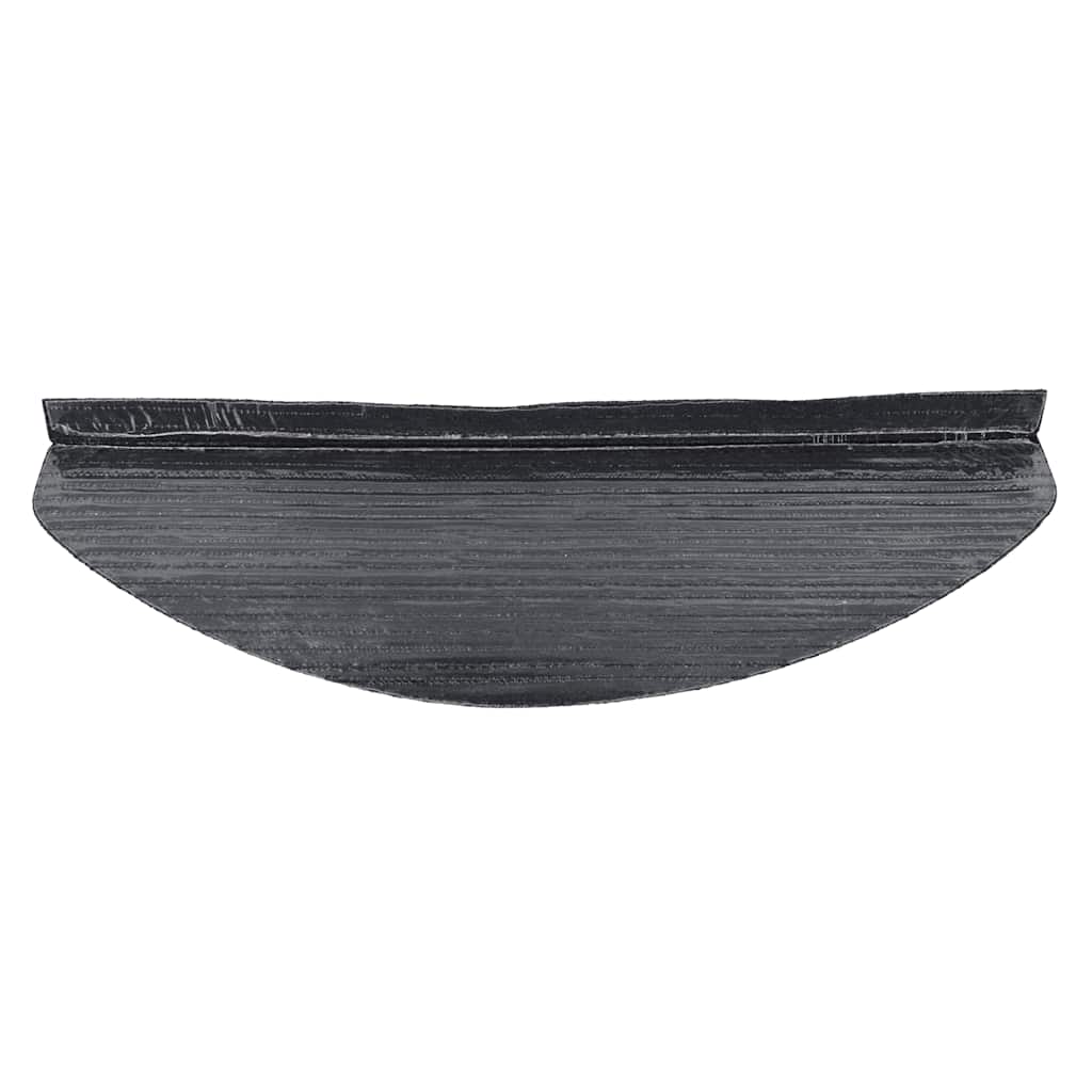 Tappeti Adesivi per Scale 15 pz 56x17x3 cm Nero