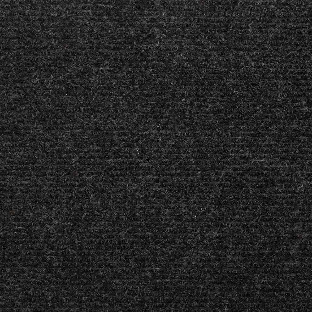 Tappeti Adesivi per Scale 15 pz 56x17x3 cm Nero
