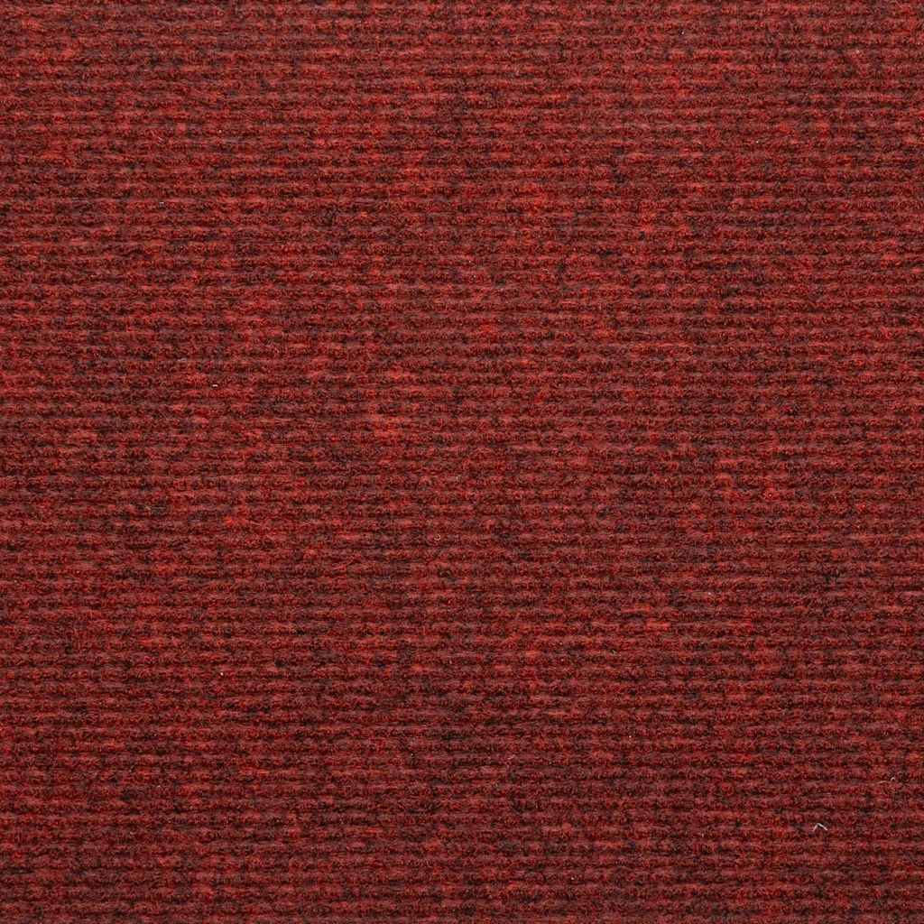 Tappetini Autoadesivi per Scale 15 pz 65x22,5x3,5 cm Rossi