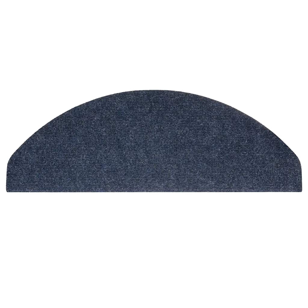 Tappetini Autoadesivi per Scale 15 pz 65x22,5x3,5 cm Blu