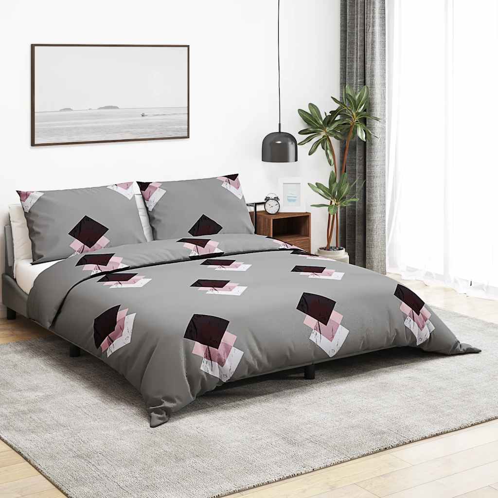 Set Copripiumino Multicolore 200x200 cm in Cotone
