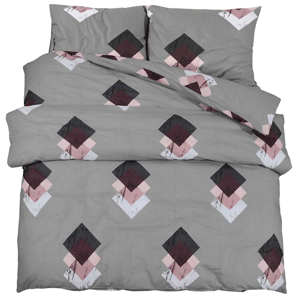 Set Copripiumino Multicolore 200x200 cm in Cotone