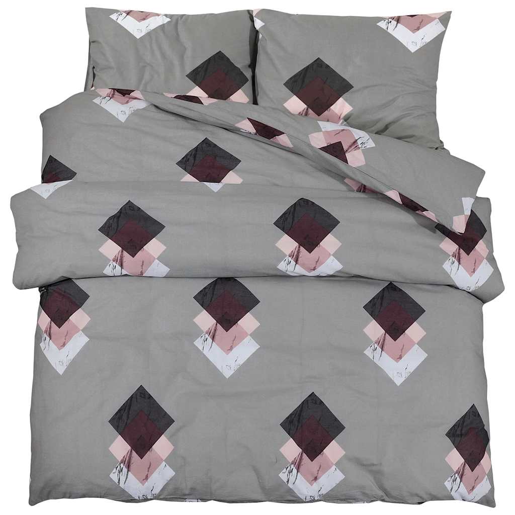 Set Copripiumino Multicolore 155x220 cm in Cotone