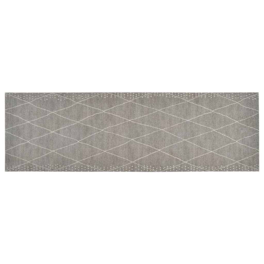 Tappeto da Cucina Lavabile Rombi 60x180 cm Velluto