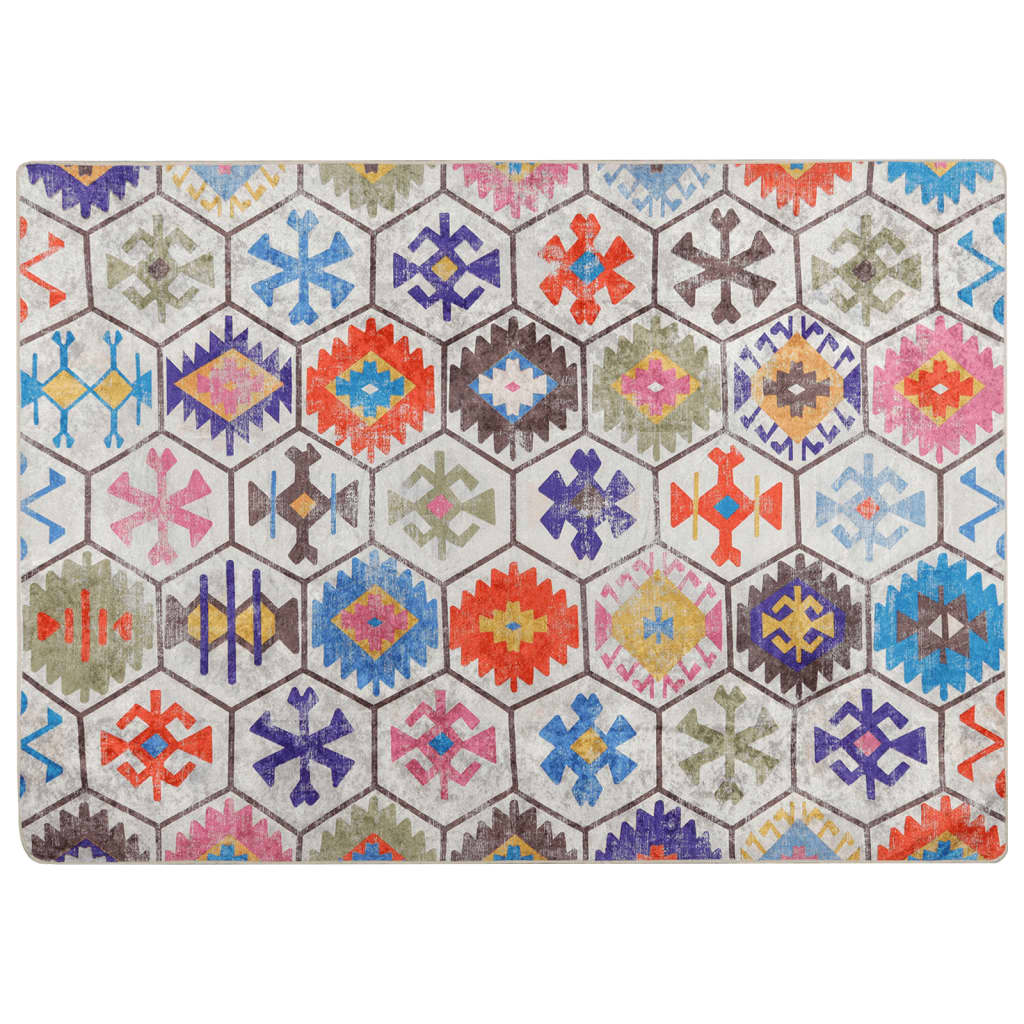 Tappeto Lavabile Multicolore 80x150 cm