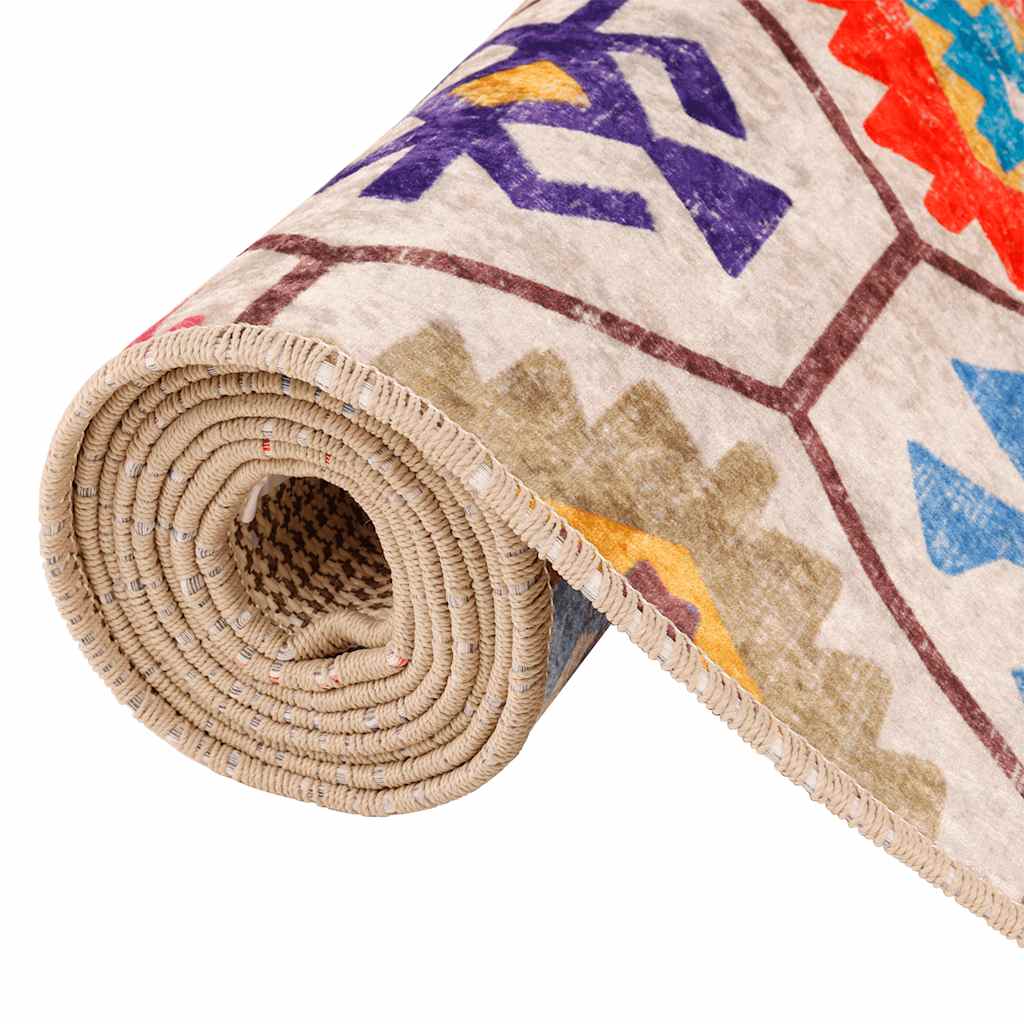 Tappeto Lavabile Multicolore 80x150 cm