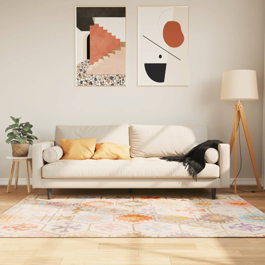 Tappeto Lavabile Multicolore 160x230 cm