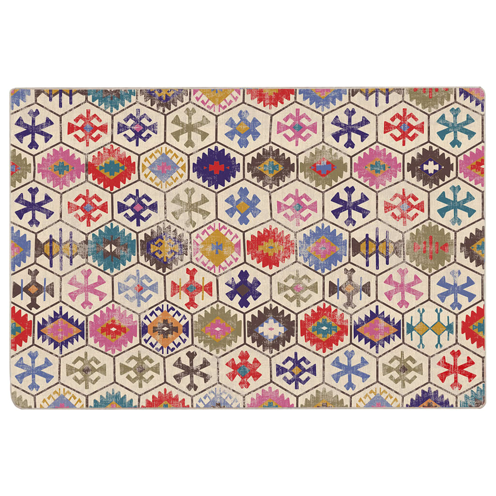 Tappeto Lavabile Multicolore 190x300 cm