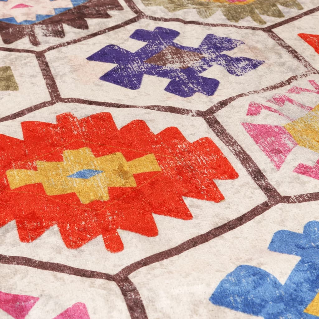 Tappeto Lavabile Multicolore 190x300 cm