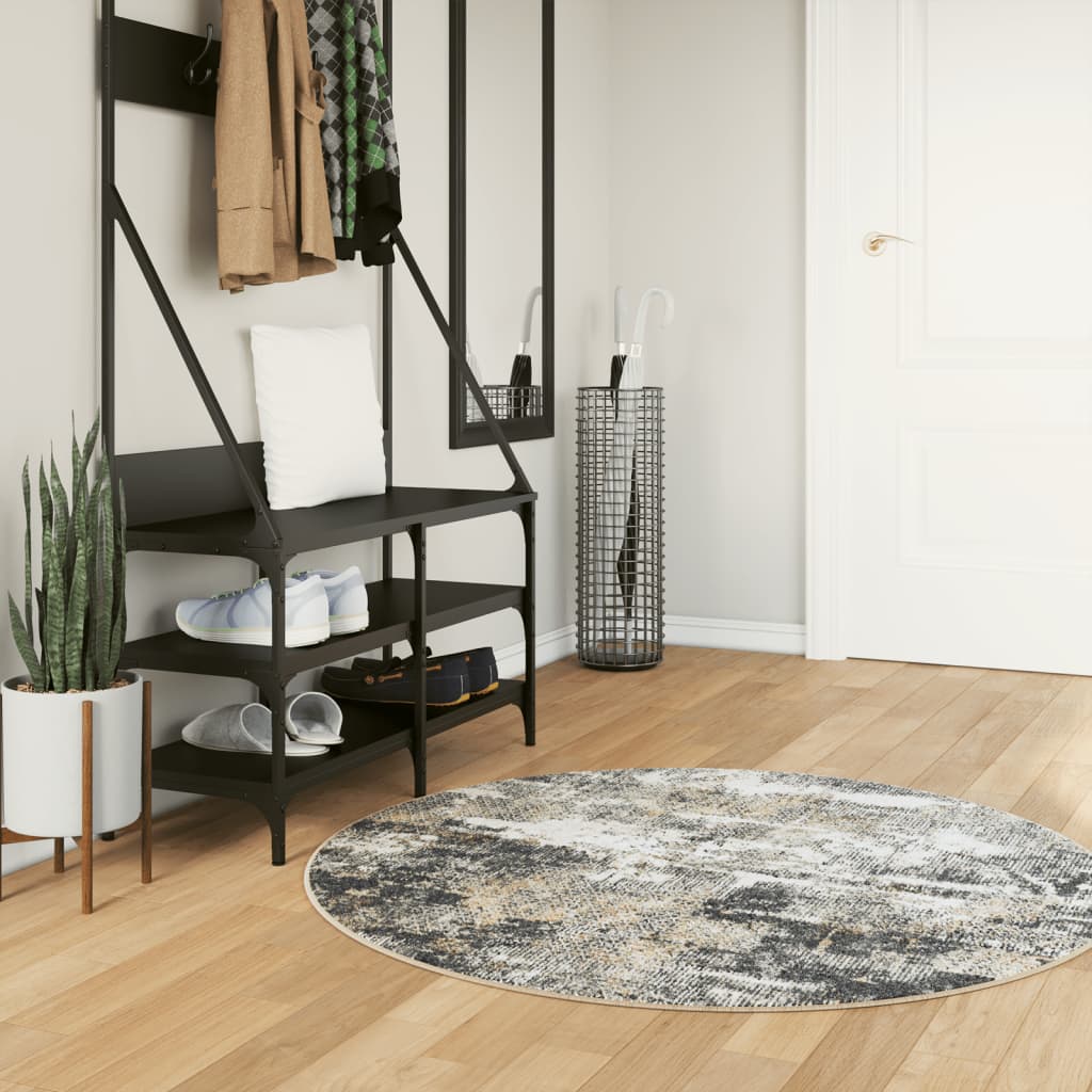 Tappeto Lavabile Multicolore Ø 120 cm