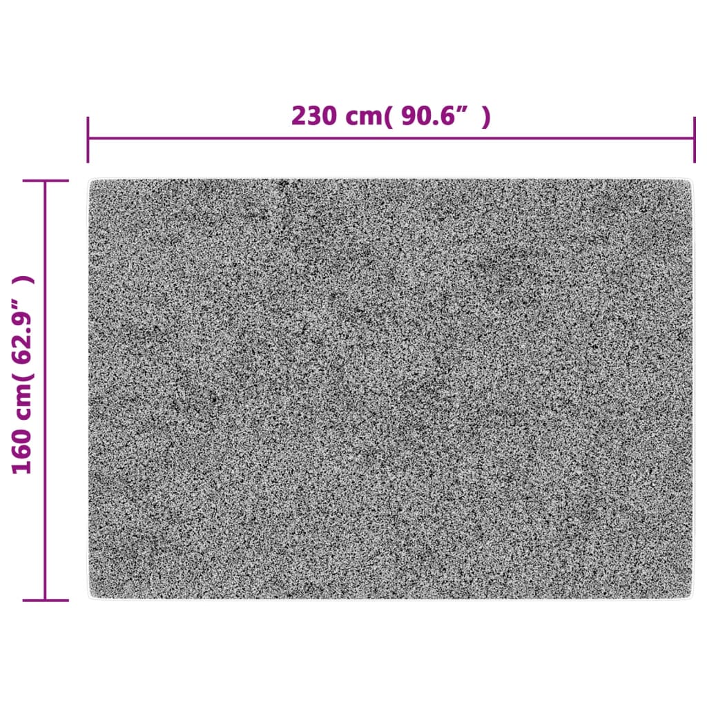 Tappeto Lavabile Multicolore 160x230 cm