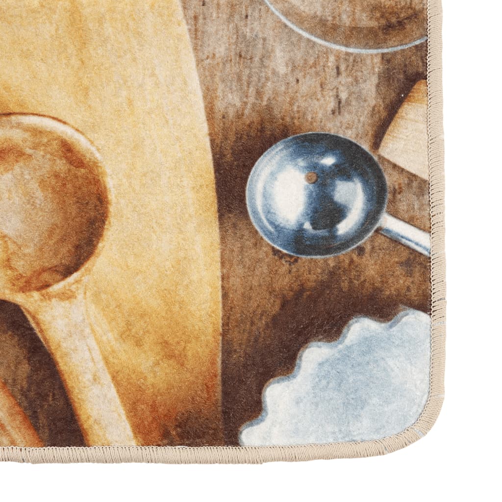 Tappeto da Cucina Multicolore 60x180 cm Lavabile