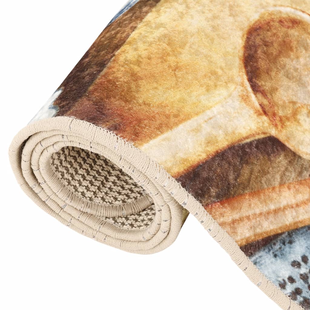 Tappeto da Cucina Multicolore 60x180 cm Lavabile