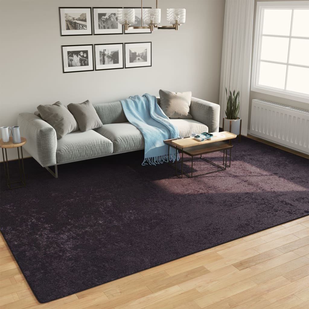 Tappeto Lavabile Antracite 400x300 cm