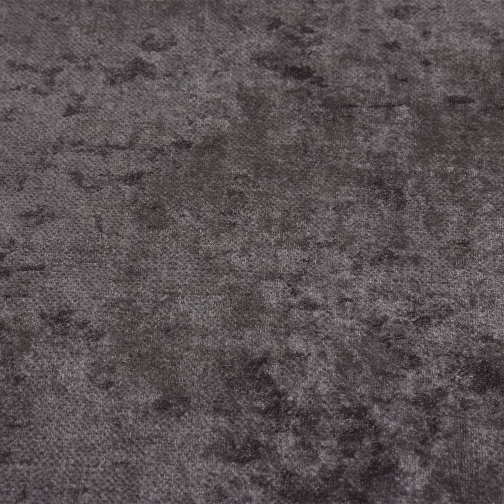 Tappeto Lavabile Grigio Ø 200 cm
