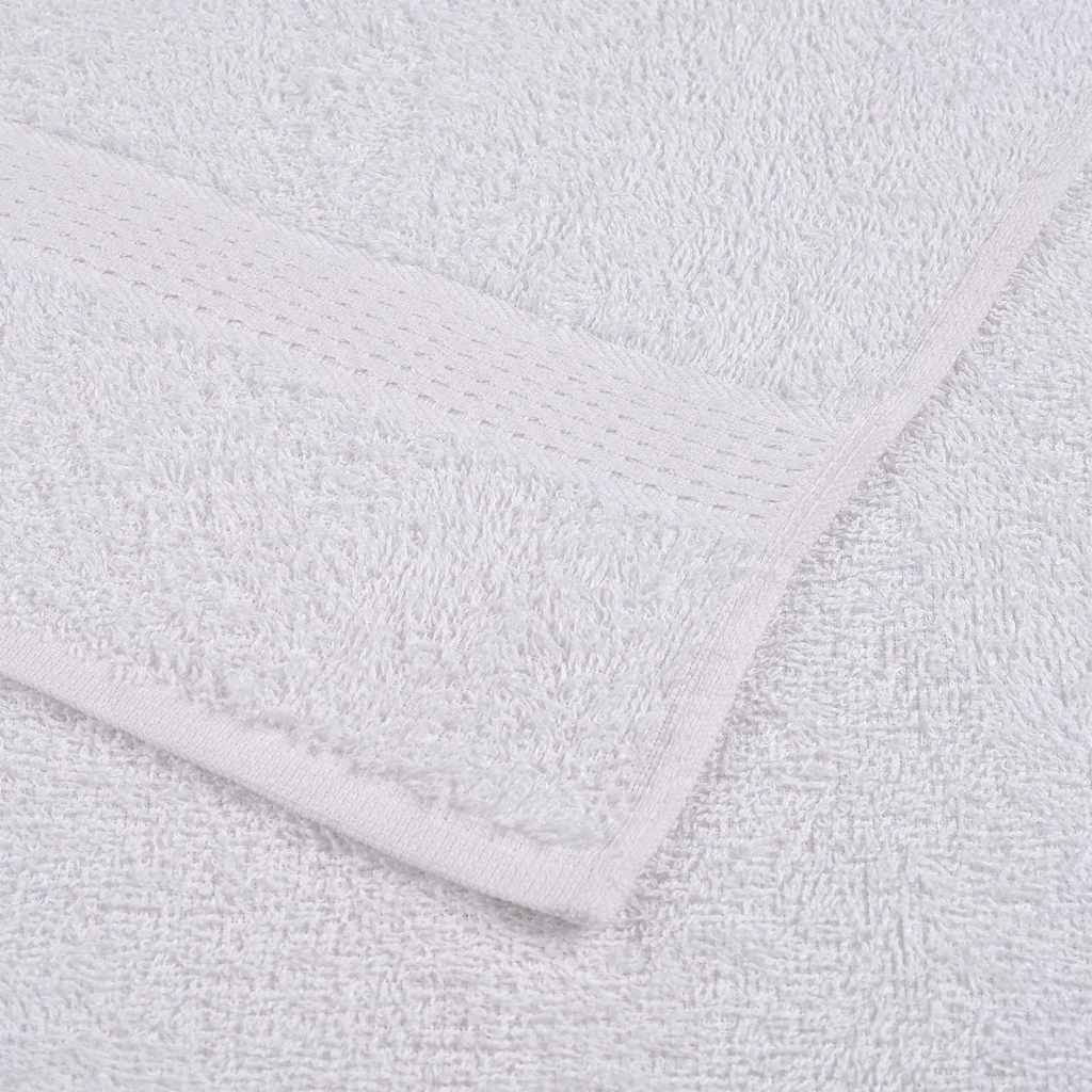 Asciugamani per ospiti FROGN 10 pz Bianco 30x50 cm 360 g/m²
